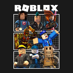 Свитшот хлопковый мужской ROBLOX, цвет: черный — фото 2