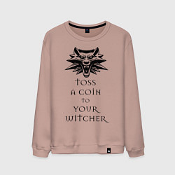 Мужской свитшот Toss a coin to your witcher