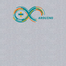 Свитшот хлопковый мужской Arduino, цвет: меланж — фото 2