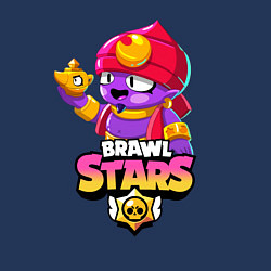 Свитшот хлопковый мужской BRAWL STARS GENE, цвет: тёмно-синий — фото 2