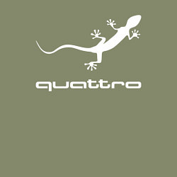 Свитшот хлопковый мужской AUDI, цвет: авокадо — фото 2