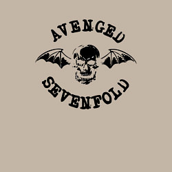 Свитшот хлопковый мужской Avenged Sevenfold, цвет: миндальный — фото 2