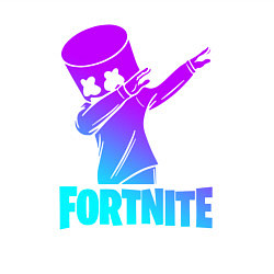 Свитшот хлопковый мужской FORTNITE X MARSHMELLO, цвет: белый — фото 2