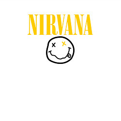 Свитшот хлопковый мужской NIRVANA, цвет: белый — фото 2