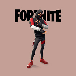 Свитшот хлопковый мужской FORTNITE IKONIK, цвет: пыльно-розовый — фото 2