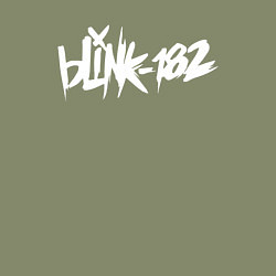 Свитшот хлопковый мужской Blink 182, цвет: авокадо — фото 2