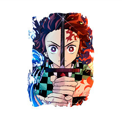 Свитшот хлопковый мужской KIMETSU NO YAIBA, цвет: белый — фото 2