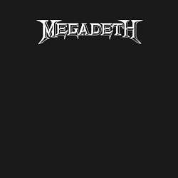 Свитшот хлопковый мужской Megadeth, цвет: черный — фото 2