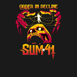 Свитшот хлопковый мужской Sum 41 Order In Decline, цвет: черный — фото 2