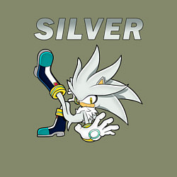 Свитшот хлопковый мужской SONIC Silver, цвет: авокадо — фото 2
