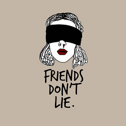 Свитшот хлопковый мужской Очень странные дела, цвет: миндальный — фото 2