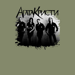 Свитшот хлопковый мужской Агата Кристи, цвет: авокадо — фото 2