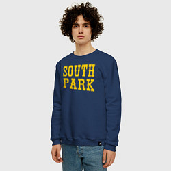Свитшот хлопковый мужской SOUTH PARK, цвет: тёмно-синий — фото 2