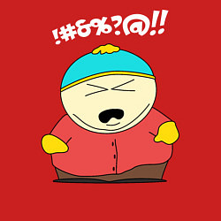 Свитшот хлопковый мужской South Park, Эрик Картман, цвет: красный — фото 2