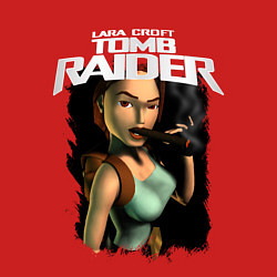 Свитшот хлопковый мужской TOMB RAIDER, цвет: красный — фото 2