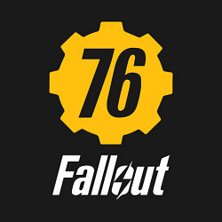 Свитшот хлопковый мужской FALLOUT76, цвет: черный — фото 2
