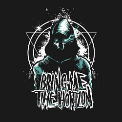 Свитшот хлопковый мужской Bring Me The Horizon, цвет: черный — фото 2