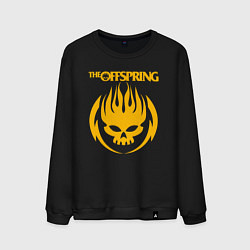 Свитшот хлопковый мужской THE OFFSPRING, цвет: черный