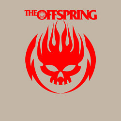 Свитшот хлопковый мужской THE OFFSPRING, цвет: миндальный — фото 2