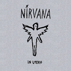 Свитшот хлопковый мужской Nirvana In utero, цвет: меланж — фото 2