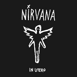 Свитшот хлопковый мужской Nirvana In utero, цвет: черный — фото 2