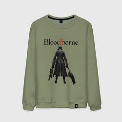 Свитшот хлопковый мужской Bloodborne, цвет: авокадо