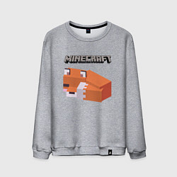 Свитшот хлопковый мужской MINERCRAFT, цвет: меланж