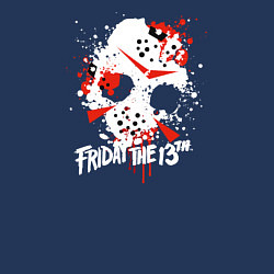 Свитшот хлопковый мужской Friday The 13th, цвет: тёмно-синий — фото 2