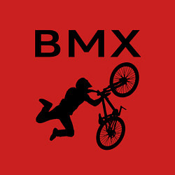 Свитшот хлопковый мужской Велоспорт BMX Z, цвет: красный — фото 2
