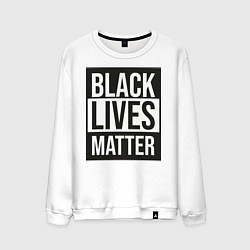 Мужской свитшот BLACK LIVES MATTER