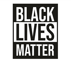 Свитшот хлопковый мужской BLACK LIVES MATTER, цвет: белый — фото 2