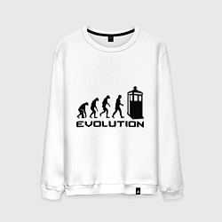 Мужской свитшот Tardis evolution