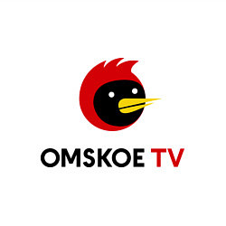 Свитшот хлопковый мужской Omskoe TV logo, цвет: белый — фото 2