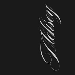 Свитшот хлопковый мужской Алексей каллиграфическим почерком, цвет: черный — фото 2