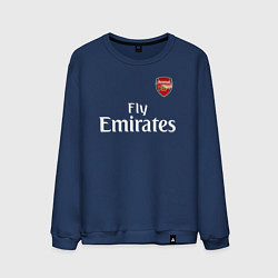 Свитшот хлопковый мужской ARSENAL, цвет: тёмно-синий