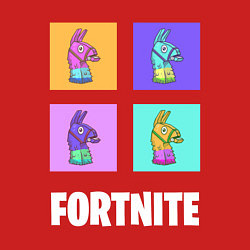 Свитшот хлопковый мужской Фортнайт поп-ап, цвет: красный — фото 2