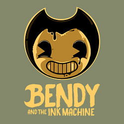 Свитшот хлопковый мужской Bendy And The Ink Machine, цвет: авокадо — фото 2
