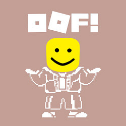 Свитшот хлопковый мужской ROBLOX, цвет: пыльно-розовый — фото 2