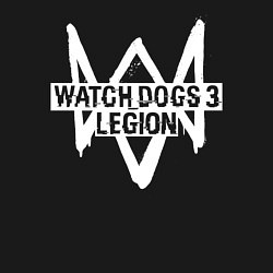 Свитшот хлопковый мужской Watch Dogs: Legion, цвет: черный — фото 2