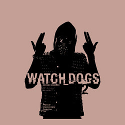 Свитшот хлопковый мужской Watch dogs 2 Z, цвет: пыльно-розовый — фото 2