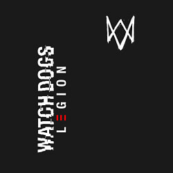 Свитшот хлопковый мужской WATCH DOGS: LEGION, цвет: черный — фото 2