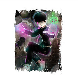 Свитшот хлопковый мужской Mob psycho 100 Z, цвет: белый — фото 2