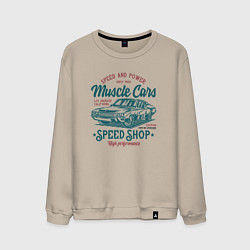 Мужской свитшот Машина