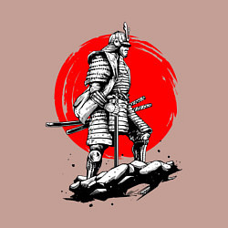 Свитшот хлопковый мужской САМУРАЙ, цвет: пыльно-розовый — фото 2