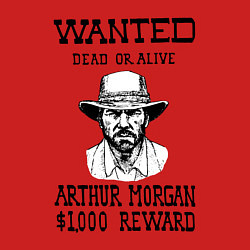 Свитшот хлопковый мужской RED DEAD REDEMPTION, цвет: красный — фото 2