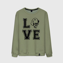 Мужской свитшот Лабрадор