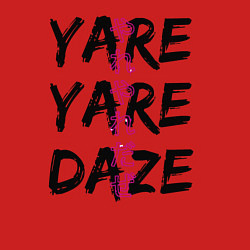 Свитшот хлопковый мужской YARE YARE DAZE, цвет: красный — фото 2