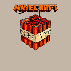 Свитшот хлопковый мужской Minecraft, цвет: миндальный — фото 2