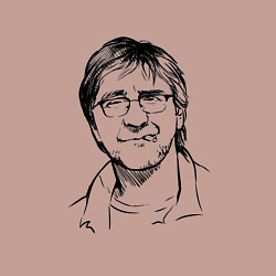 Свитшот хлопковый мужской Юрий Шевчук ДДТ, цвет: пыльно-розовый — фото 2