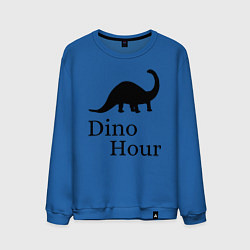 Свитшот хлопковый мужской DinoHour, цвет: синий